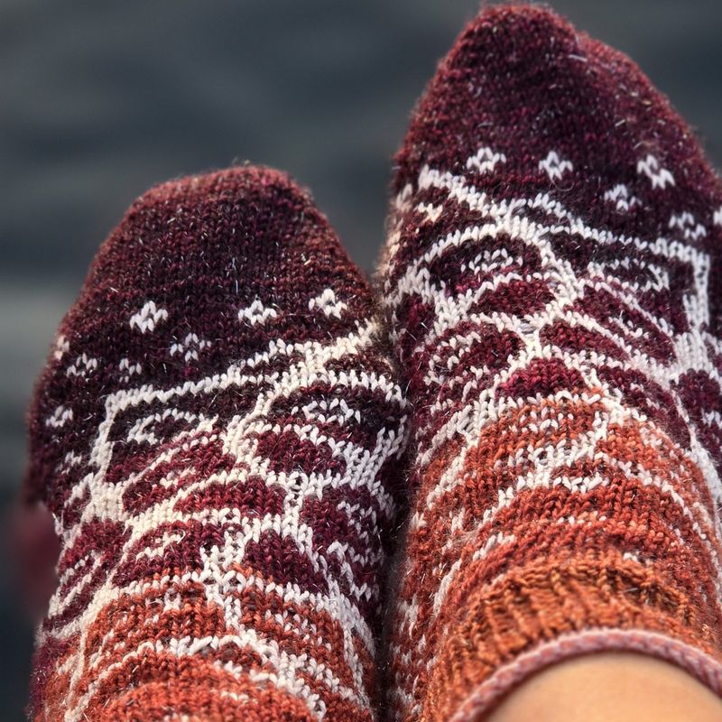 Mandala Socks
