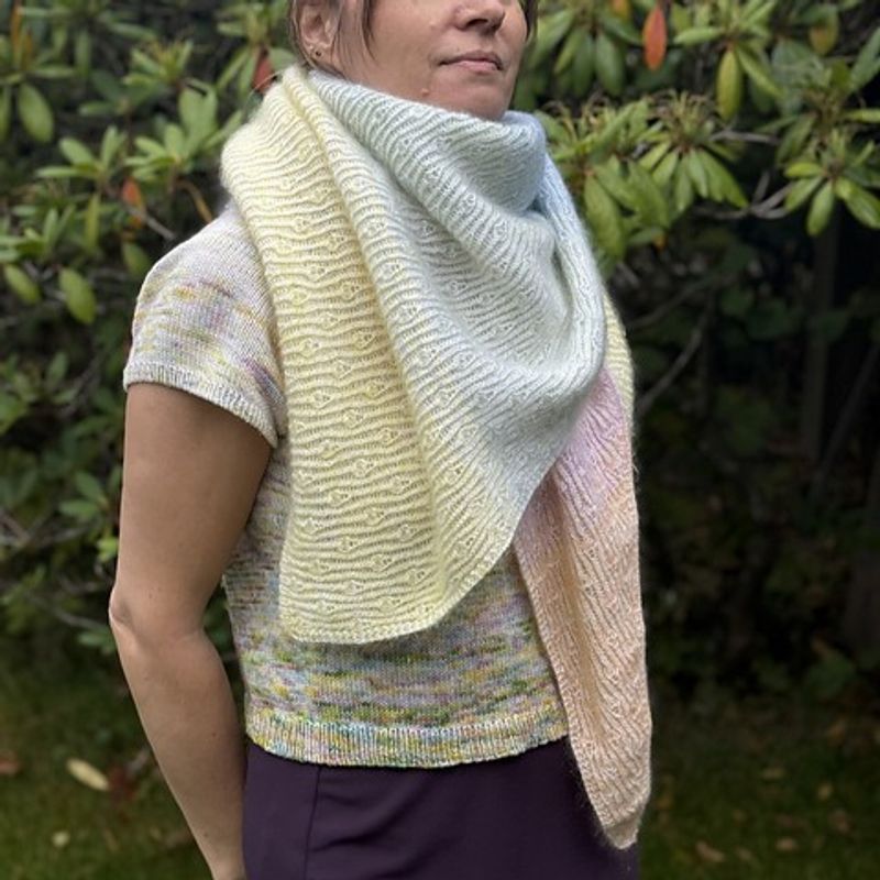 Polarlys Shawl